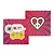 12 Hippie servetten 33x33 cm