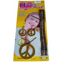 Hippie kit accessoires goud of zilver