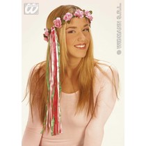 Bloemenkroon met lint 5