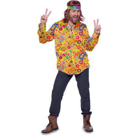 Hippie Shirt Volwassenen