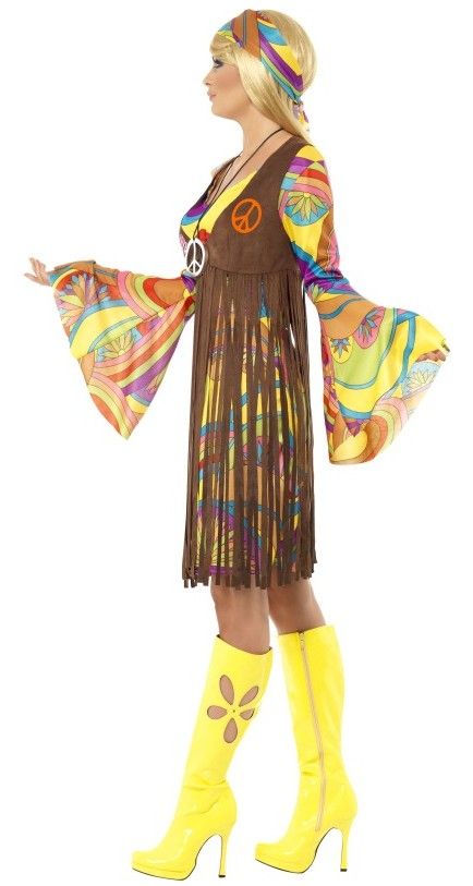 Jaren 60 Groovy kostuum dames | Hippiekleding.nl