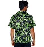 Blouse met Cannabis Print