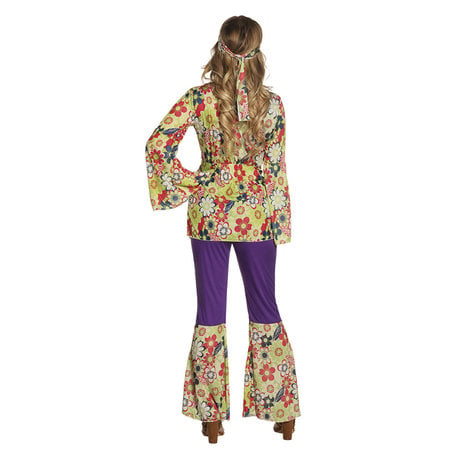 Blossom hippie kostuum dames