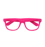 Partybril Neon Roze Zonder Glas