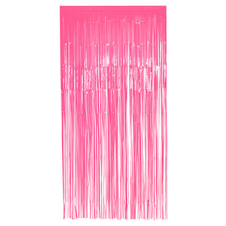 Deurgordijn Folie Neon Roze