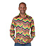 Party Blouse Zigzag Colorful Heren