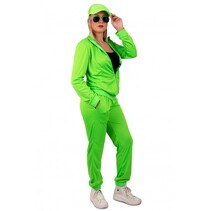 Trainingspak Basic Neon Groen Dames