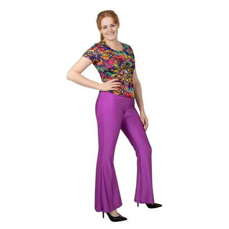 Hippie T-shirt Dames Colorful Dream