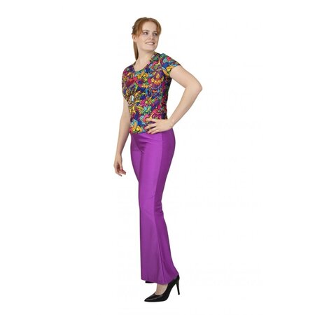 Hippie T-shirt Dames Colorful Dream