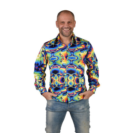 Party Blouse Groovy Colours Heren