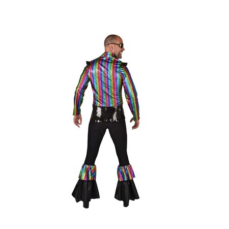 Dancing King Kostuum Regenboog Melro Premium