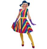 Jurk Regenboog  Roxy