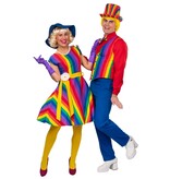 Jurk Regenboog  Roxy