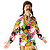 Party Blouse 70's Flower Power