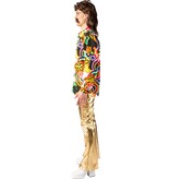 Party Blouse 70's Flower Power