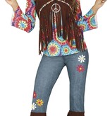 Hippie Kostuum Vrouw Peace Lotus