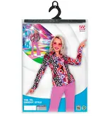 Party Blouse Paars 70's Groovy Dames