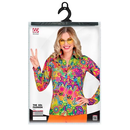 Party Blouse 60's Peace & Love Dames