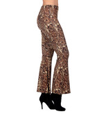 Hippiebroek Panter Dames