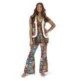 Hippie Vest Boho Vierkant Dames