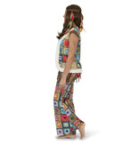Hippie Vest Boho Vierkant Dames