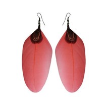 Veren Oorbellen Zalm Roze