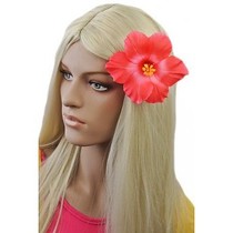 Hawaii Haarbloem Donker roze