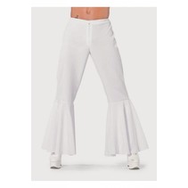 Hippie broek bi-stretch man wit