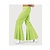 Hippie broek bi-stretch man neon groen