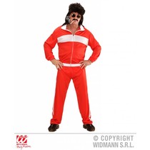 Foute rode trainingspak carnaval