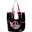 Tas pailletten peace hippie