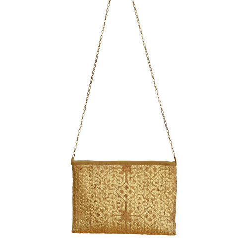 Mycha Ibiza Jute rechthoekige clutch Formentera Eivissa 1