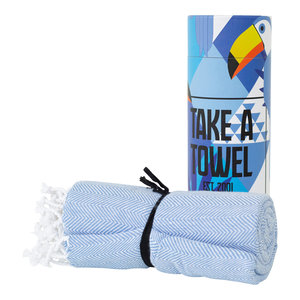 Take A Towel Take A Towel Hamamdoek lichtblauw Toekan TAT 4 -4