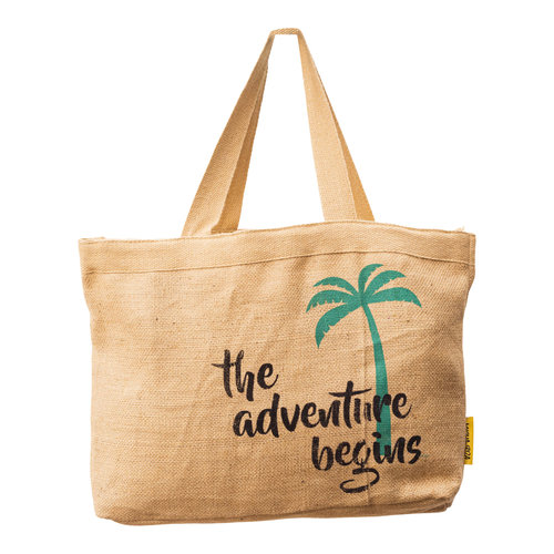 Mycha Ibiza Jute basic strandtas Adventure