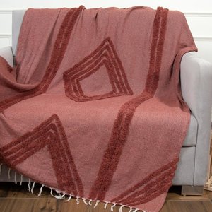 Mycha Ibiza Tufted Plaid 130x180 cm Eco katoen TAP-T2-10