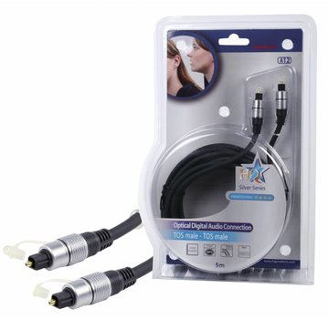 HQ Digitale audiokabel TosLink Male - TosLink Male 5 m