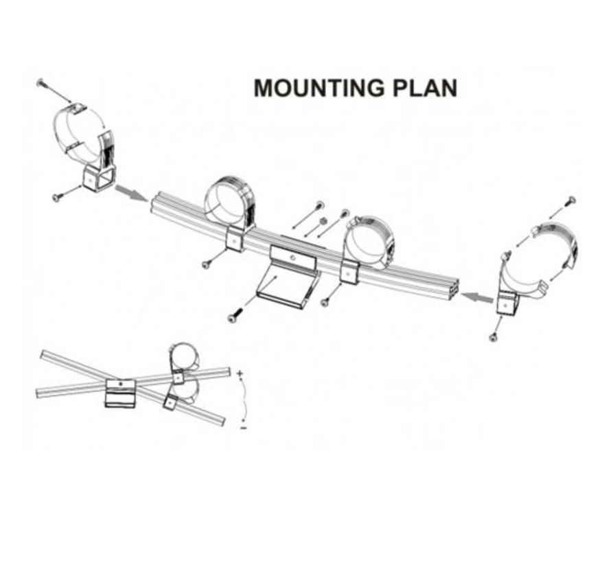 SAB 4 LNB multifeedhouder MFTS4