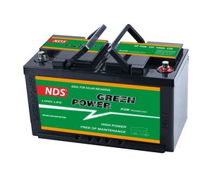 Batterie Green Power NDS 100Ah Low AGM 12V Camper Van GP100B