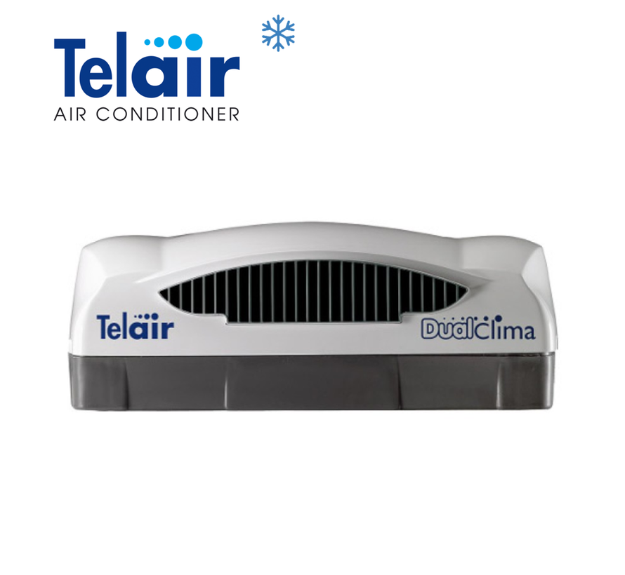 Telair Dual-Clima 8400H Airco/Heater/RC 900W 8400BTU 2,46kW