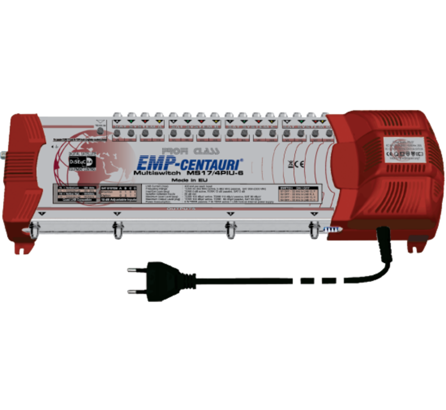 EMP Multiswitch ProfiLine voor maximaal 4 satellieten