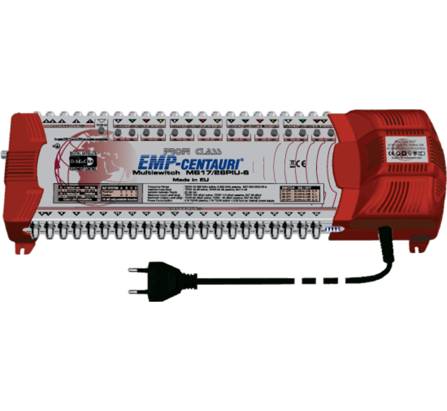 EMP Multiswitch ProfiLine voor maximaal 4 satellieten