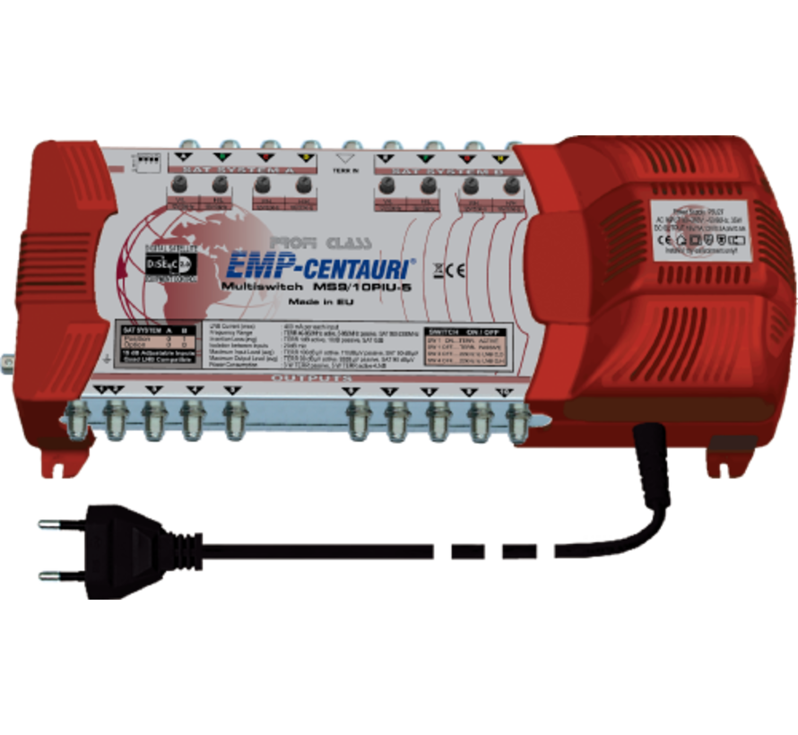 EMP Multiswitch ProfiLine voor maximaal 2 satellieten