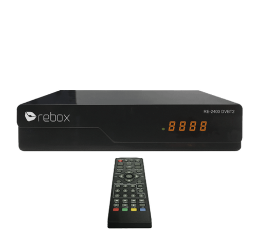 Rebox Rebox RE-2400 DVB-T2 H.265 HEVC met display