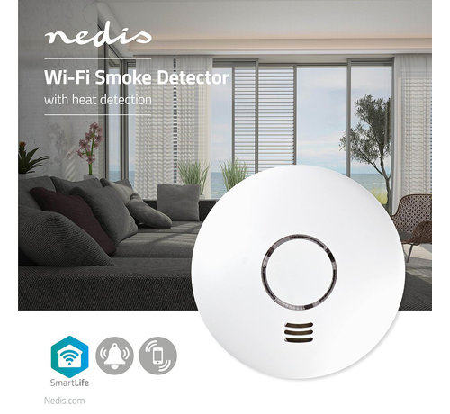 Nedis Smart Rookmelder | Wi-Fi