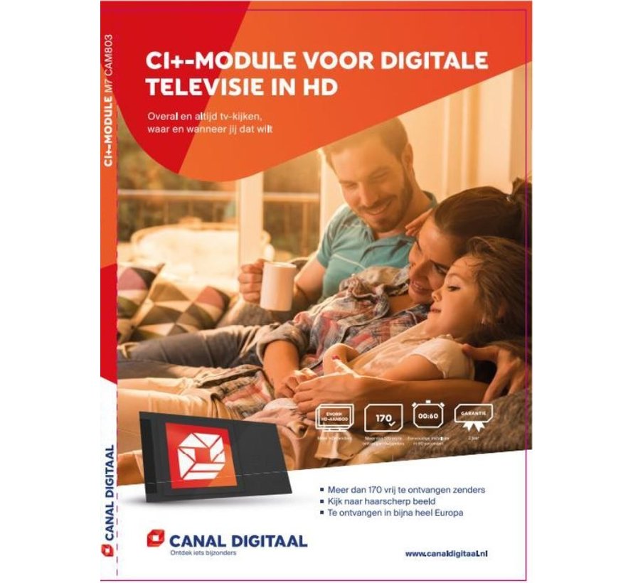 Canal Digitaal CAM-803 CI+ module incl. ingebouwde smartcard