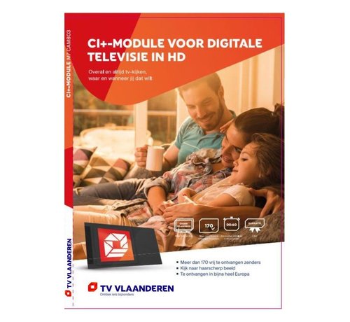 M7 TV Vlaanderen CAM-803 CI+ module incl. ingebouwde smartcard