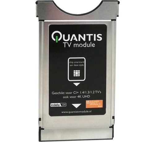 Quantis Ziggo CI+ module 1.4/1.3/1.2 Interactief zwart