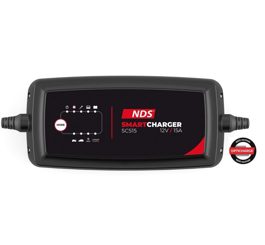 NDS smartcharger Acculader 12V-15A