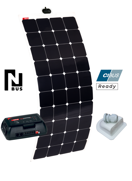 NDS KIT Solarflex SFS 140W + SunControl N-Bus SCE360M + PST - Satelliet ...