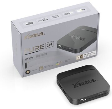 Xsarius Xsarius Pure 3+  (plus versie) UHD - 4K Android 11 Media Player